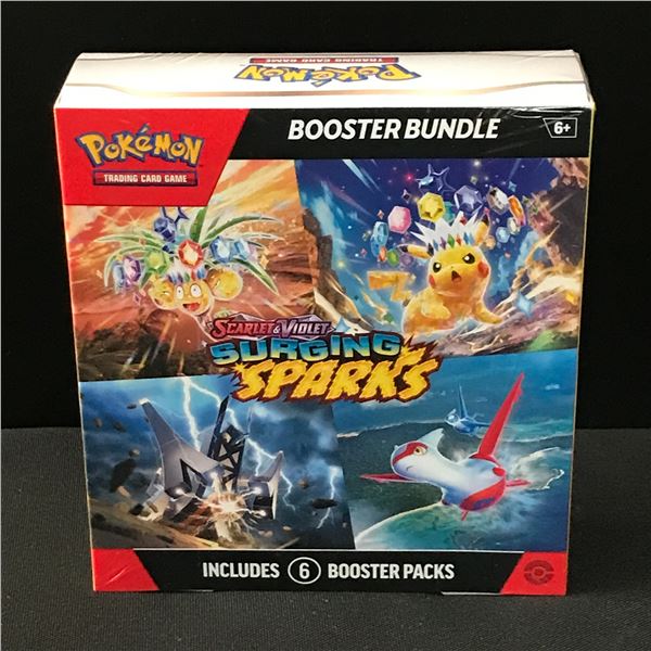 POKEMON TCG SCARLET & VIOLET SURGING SPARKS BOOSTER BUNDLE BOX SEALED