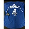 Image 1 : GEORGE SPRINGER SIGNED TORONTO BLUE JAYS JERSEY - ACE COA