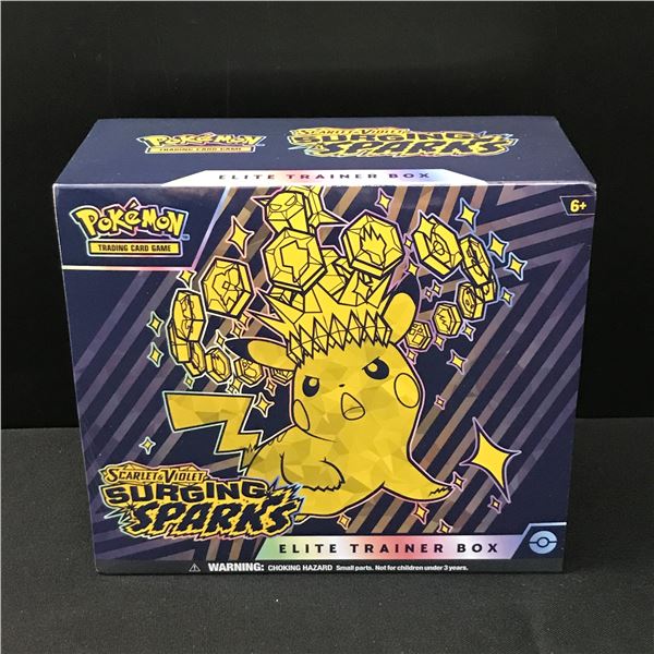 POKEMON TCG SCARLET & VIOLET SURGING SPARKS ELITE TRAINER BOX SEALED