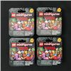 Image 1 : LOT OF 4 LEGO DUNGEONS AND DRAGONS MINIFIGURES IN ORIGINAL PACKS - RETIRED