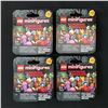 Image 1 : LOT OF 4 LEGO DUNGEONS AND DRAGONS MINIFIGURES IN ORIGINAL PACKS - RETIRED