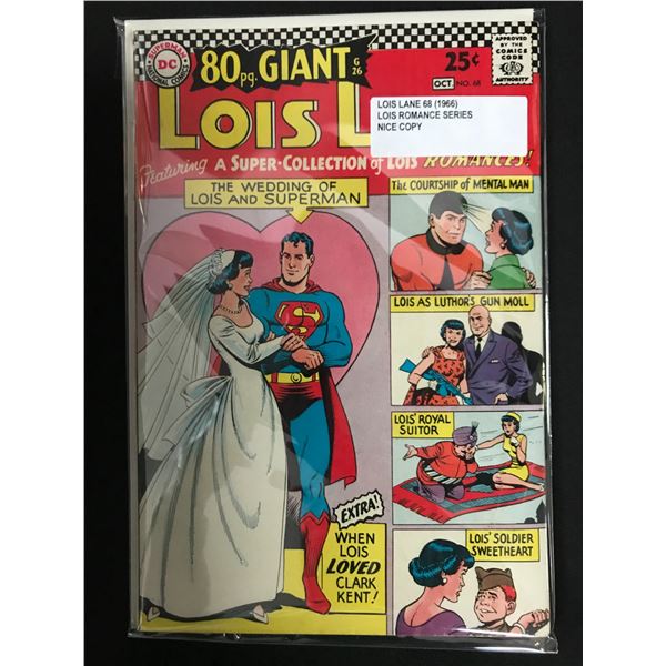 SUPERMAN'S GIRLFRIEND LOIS LANE #68 (1966) - DC COMICS