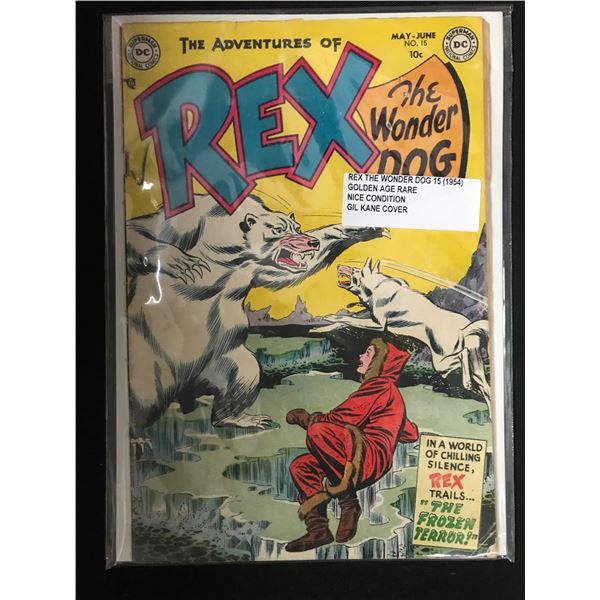THE ADVENTURES OF REX THE WONDER DOG #15 (1954) - DC COMICS