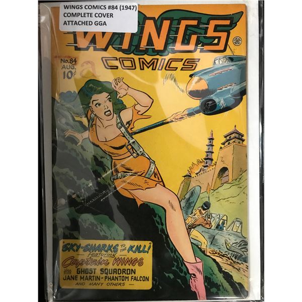 WINGS COMICS #84 (1947) - FICTION HOUSE