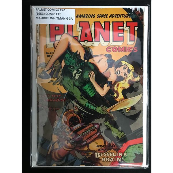 PLANET COMICS #72 (1953) - FICTION HOUSE
