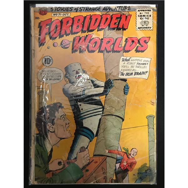 FORBIDDEN WORLDS #71 - ACG