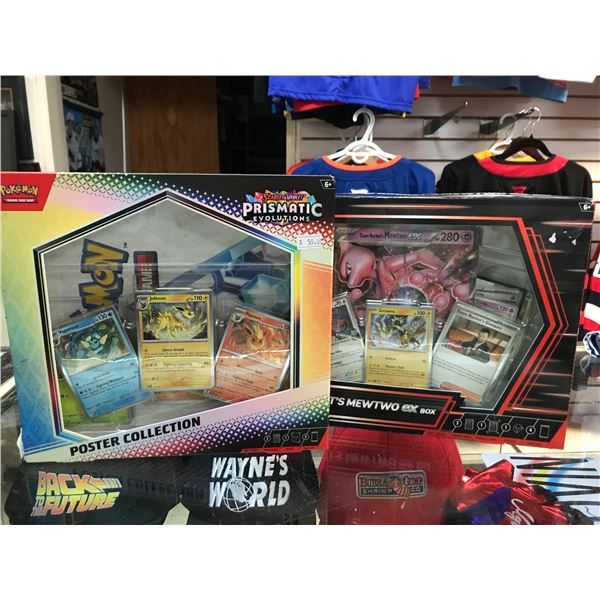LOT OF 2 POKEMON TCG  BOXES