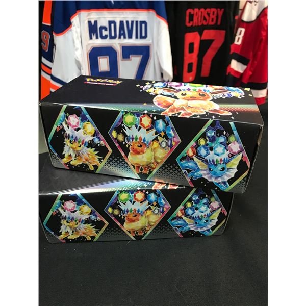 LOT OF 2 POKEMON TCG PRISMATIC EVOLUTION BOXES