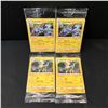Image 1 : LOT OF 4 POKEMON TCG TRADING CARDS IN PROTECTIVE SLEEVES