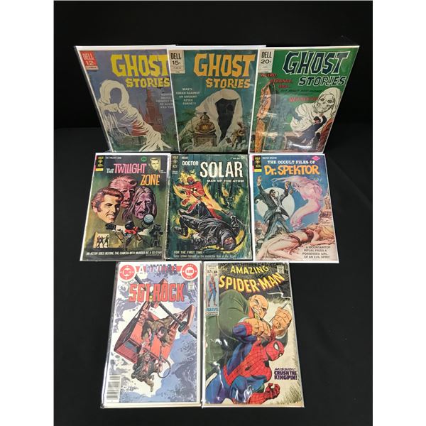 LOT OF 8 MIXED COMICS - VARIOUS PUBLISHERS