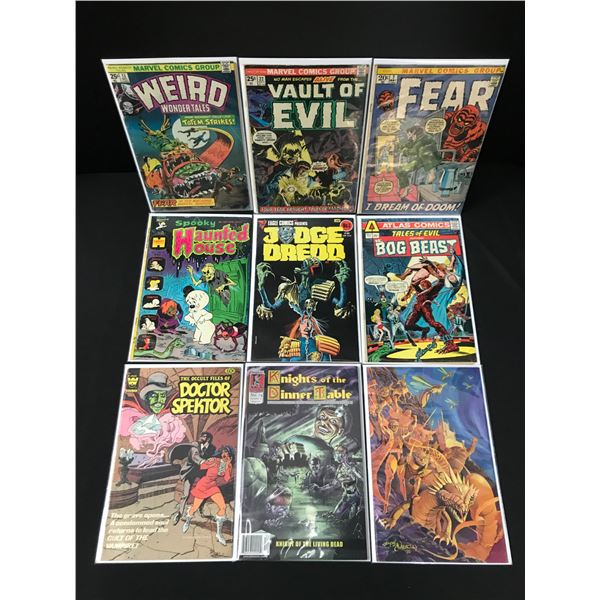 LOT OF 9 MIXED TITLE COMICS - VARIOUS PUBLISHERS