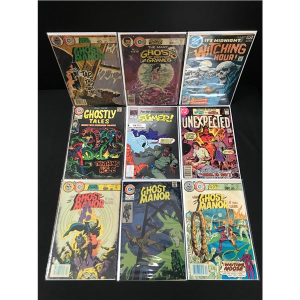 LOT OF 9 MIXED TITLE COMICS - VARIOUS PUBLISHERS