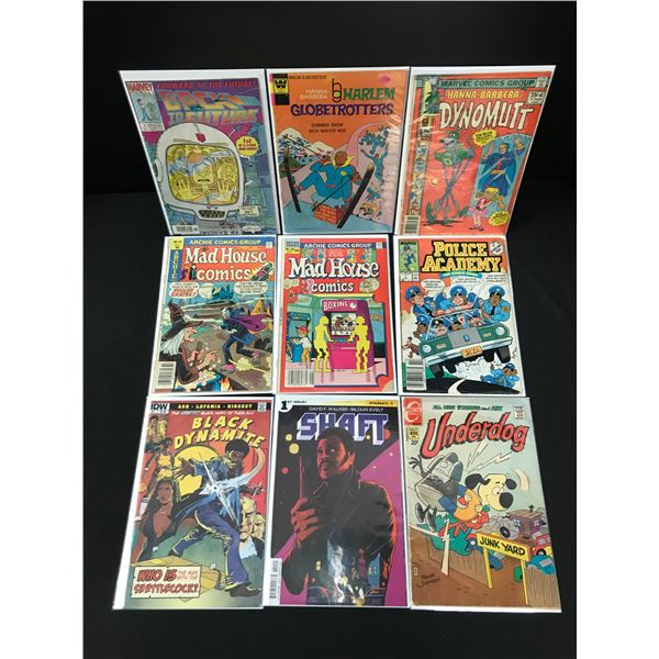 LOT OF 9 MIXED TITLE COMICS - VARIOUS PUBLISHERS