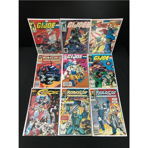 LOT OF 9 MIXED TITLE COMICS - VARIOUS PUBLISHERS