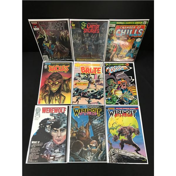 LOT OF 9 MIXED TITLE COMICS - VARIOUS PUBLISHERS