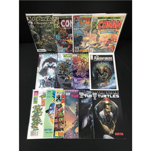 LOT OF 14 MIXED TITLE COMICS - VARIOUS PUBLISHERS