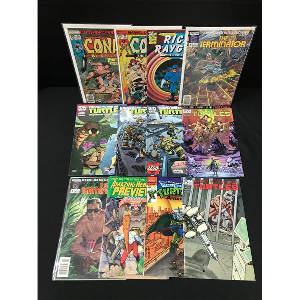 LOT OF 12 MIXED TITLE COMICS - VARIOUS PUBLISHERS