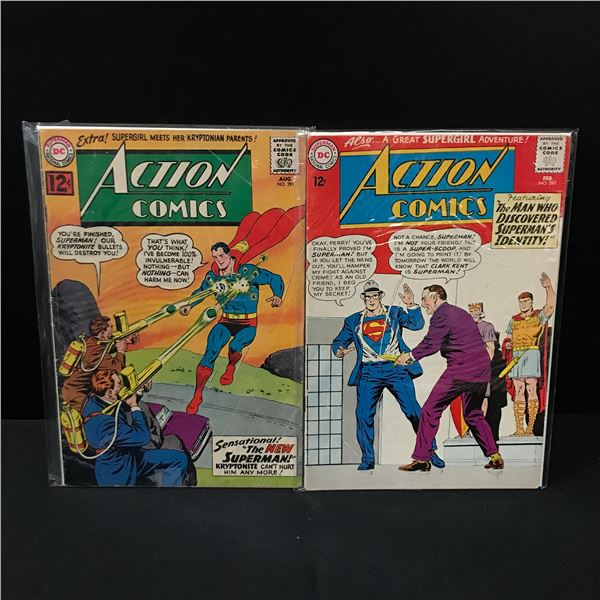 LOT OF 2 ACTION COMICS - DC COMICS
