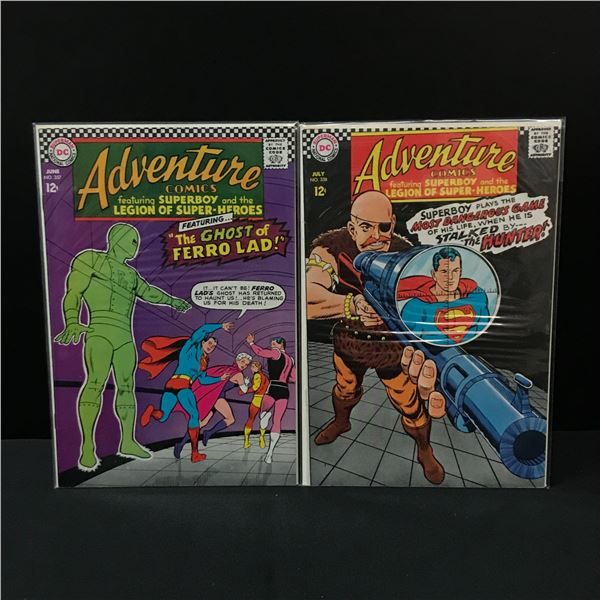 LOT OF 2 SUPERMAN COMICS #357-358 - DC COMICS