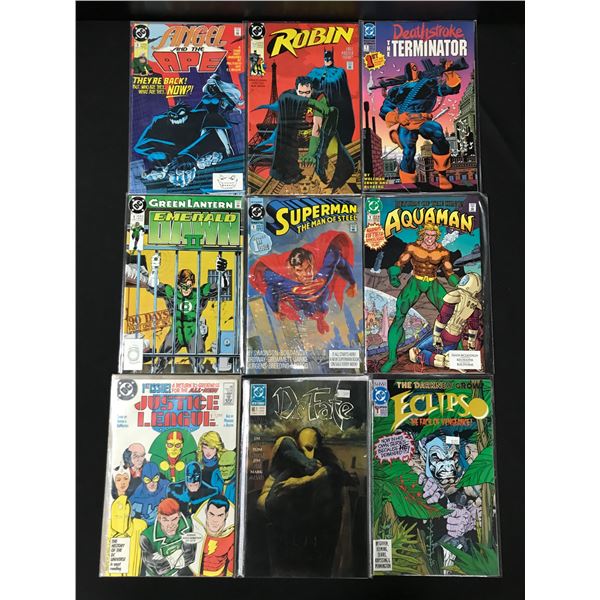 LOT OF 9 DC COMICS - VARIOUS TITLES