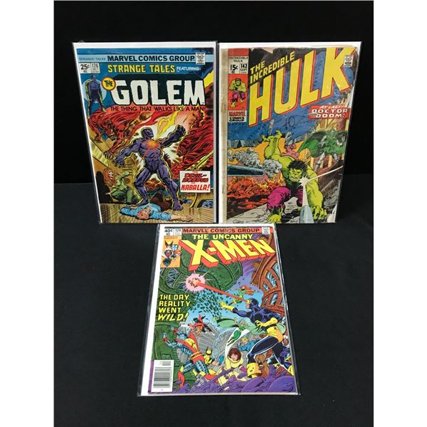 LOT OF 3 MARVEL COMICS - VARIOUS TITLES