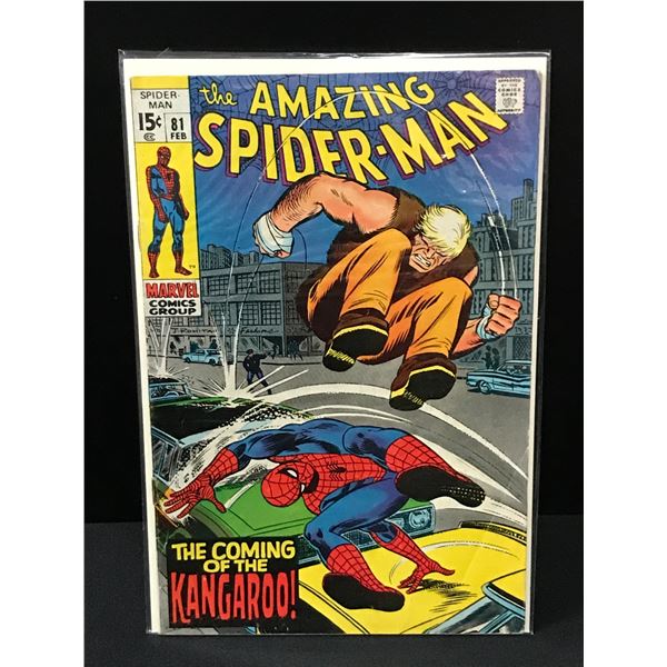 MARVEL COMICS THE AMAZING SPIDER-MAN NO.81