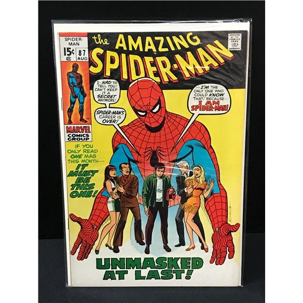 MARVEL COMICS THE AMAZING SPIDER-MAN NO.87