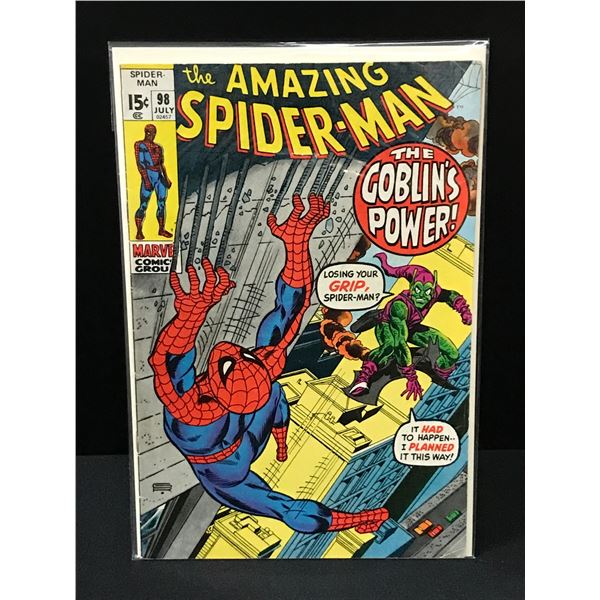 MARVEL COMICS THE AMAZING SPIDER-MAN NO.98