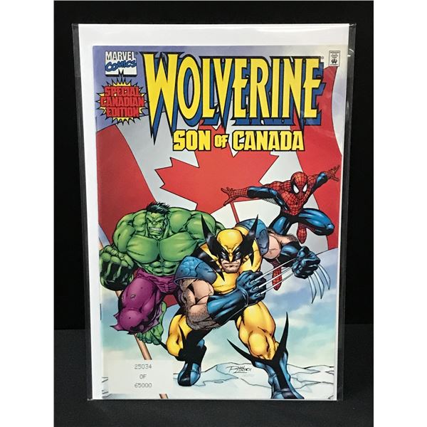 WOLVERINE SON OF CANADA SPECIAL EDITION COMIC - MARVEL COMICS