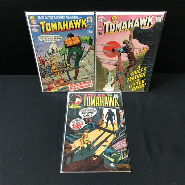 LOT OF 3 TOMAHAWK COMICS - DC COMICS