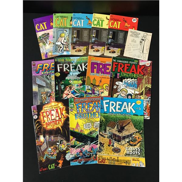 FREAK BROTHERS COMIC BOOK LOT