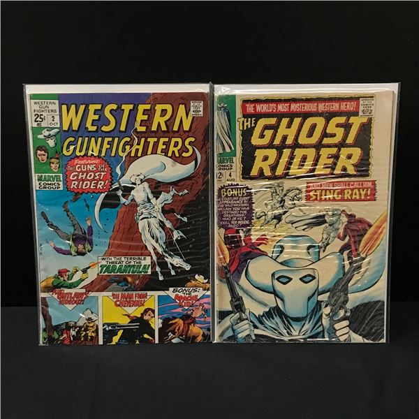 LOT OF 2 MARVEL COMICS - THE AMAZING SPIDERMAN AND THE INCREDIBLE HULK