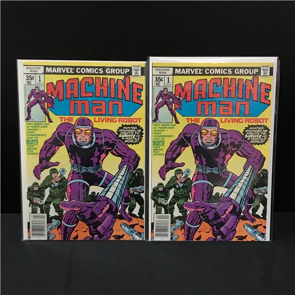 MARVEL COMICS MACHINE MAN NO.1 COMIC BOOK LOT