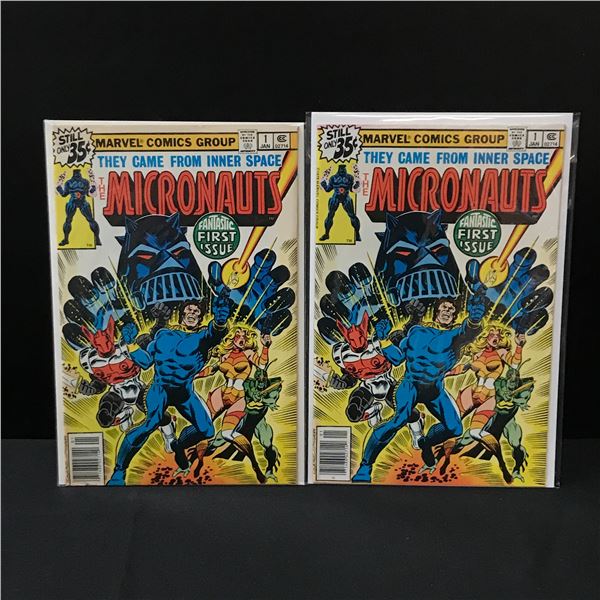 MARVEL COMICS MICRONAUTS NO.1 COMIC BOOK LOT