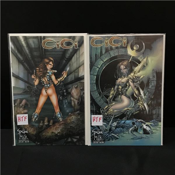 LOT OF 2 CICI COMICS