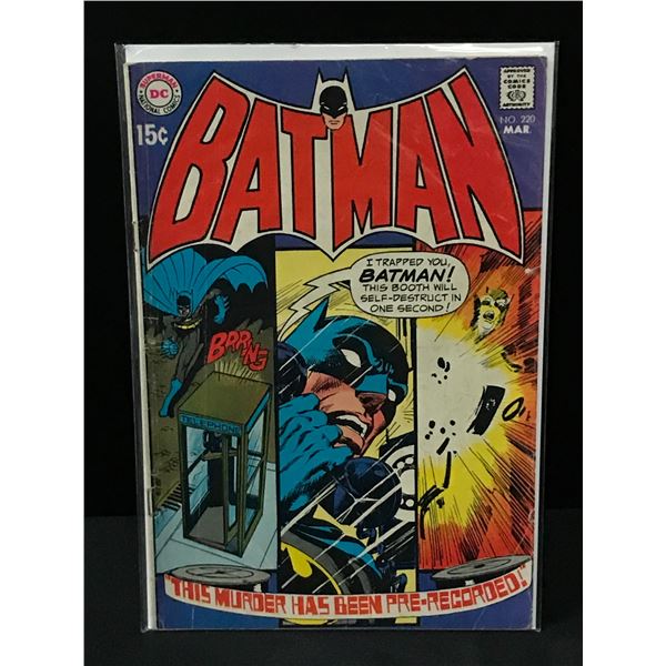 BATMAN #220 - DC COMICS