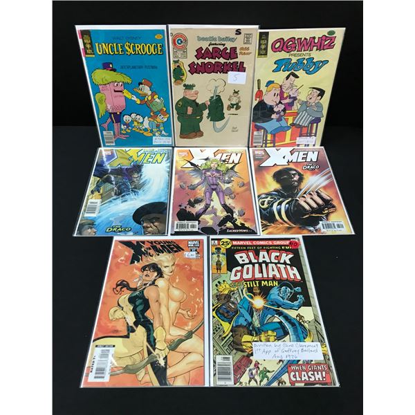 LOT OF 8 COMICS VARIOUS TITLES