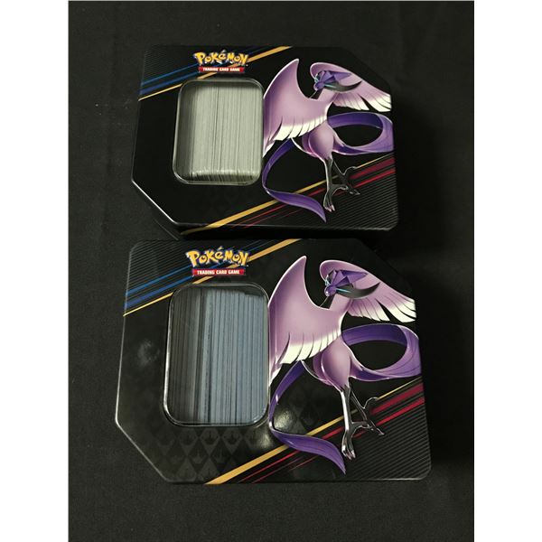 LOT OF 2 POKEMON TCG CROWN ZENITH TINS