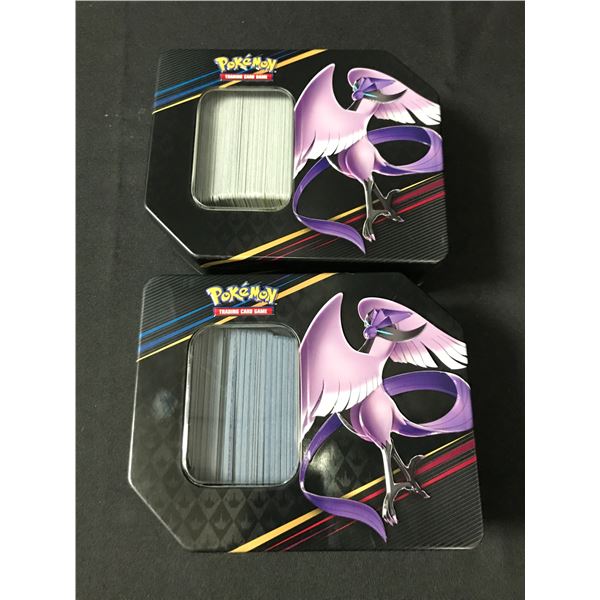 LOT OF 2 POKEMON TCG CROWN ZENITH TINS