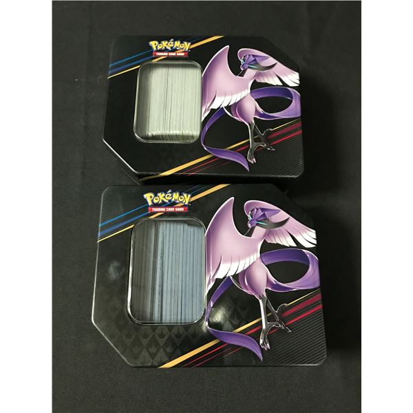 LOT OF 2 POKEMON TCG CROWN ZENITH TINS