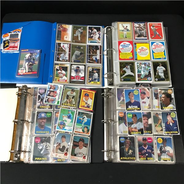 4 BINDERS OF VINTAGE TRADING CARDS