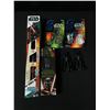 Image 1 : LOT OF STAR WARS ACTION FIGURES AND LIGHTSABERS IN ORIGINAL PACKAGING