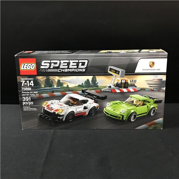 LEGO SPEED CHAMPIONS #75888 PORCSHE 911 RSR AND 911 TURBO 3.0 IN ORIGINAL PACKAGING - RETIRED