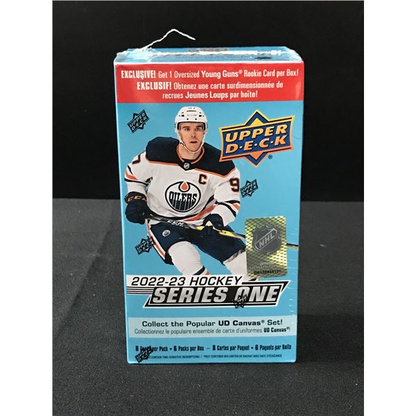 2022-23 UPPER DECK HOCKEY SERIES ONE SEALED BOX