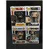 Image 1 : LOT OF 4 FUNKO POPS IN ORIGINAL PACKAGING