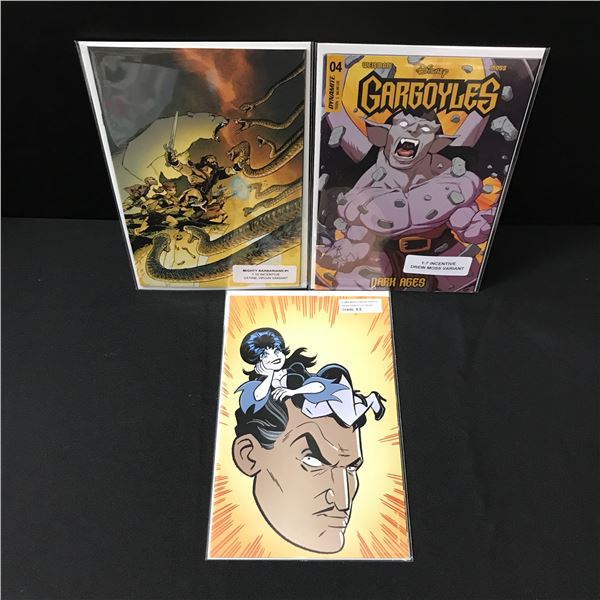 LOT OF 3 MIXED TITLE COMICS