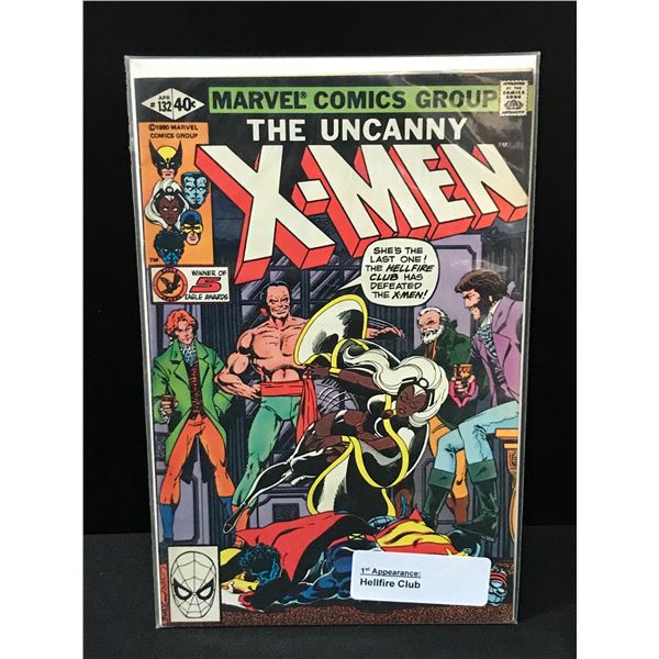 THE UNCANNY X-MEN #132 1ST APPEARANCE OF HELLFIRE CLUB - MARVEL COMICS