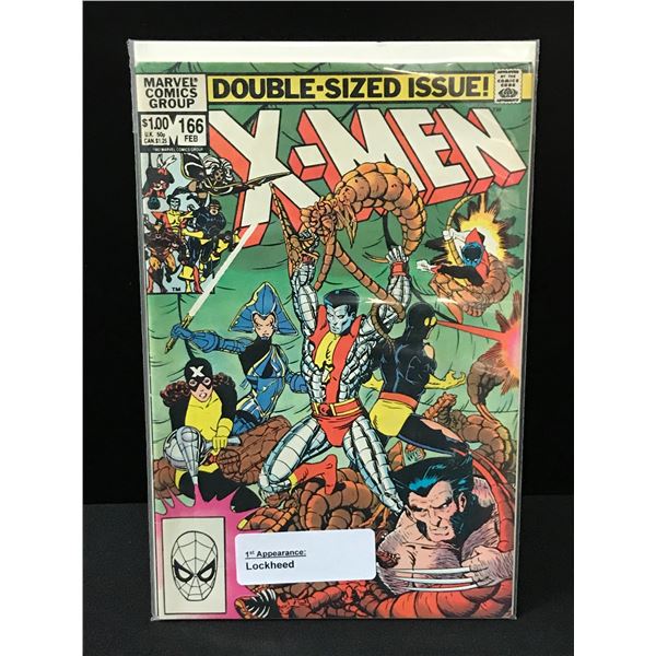 X-MEN #166 1ST APPEARANCE LOCKHEED - MARVEL COMICS