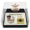 Image 2 : ENOS SLAUGHTER SIGNED THUMBPRINT BASEBALL DISPLAY - BECKETT COA