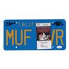 Image 2 : TOMMY CHONG AND CHEECH MARIN SIGNED MUF DVR SIGNED LICENSE PLATE - JSA COA